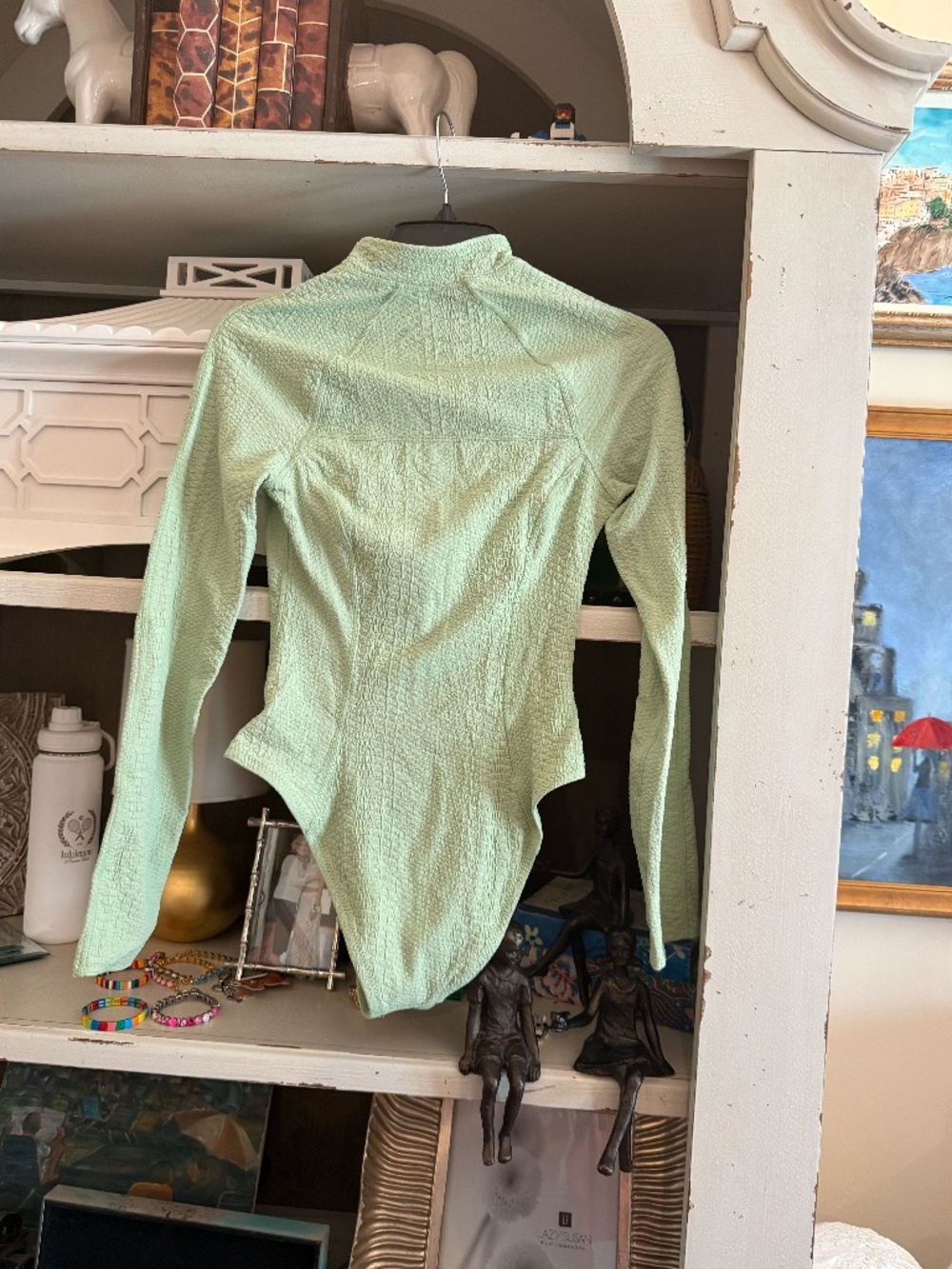 Gigi C Medium M Sophie snakeskin surfsuit swimsuit green - Picture 5 of 5